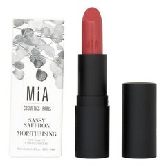 Увлажняющая помада Mia Cosmetics Paris 511-Sassy Saffron цена и информация | Помады, бальзамы, блеск для губ | 220.lv