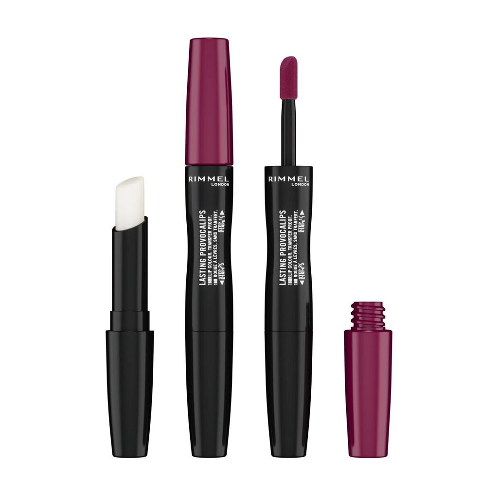 Lūpu Krāsas Rimmel London Lasting Provocalips 440-maroon swoon (2,3 ml) cena un informācija | Lūpu krāsas, balzāmi, spīdumi, vazelīns | 220.lv