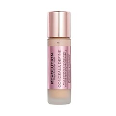 Šķidrā Grima Bāze Revolution Make Up Conceal & Define Nº F5 (23 ml) cena un informācija | Grima bāzes, tonālie krēmi, pūderi | 220.lv