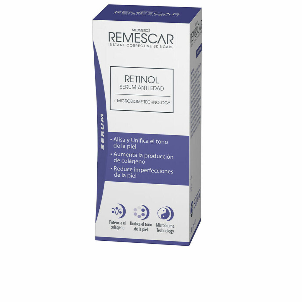 Pret novecošanas serums Remescar Retinola (30 ml) cena un informācija | Serumi sejai, eļļas | 220.lv
