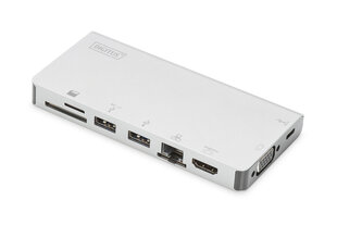 USB-разветвитель Digitus DA-70866 цена и информация | Видеокарты (GPU) | 220.lv
