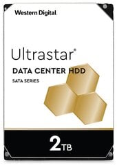 Western Digital Ultrastar HUS722T2TALA604 3,5 дюйма, 2000 ГБ, Serial ATA III цена и информация | Внутренние жёсткие диски (HDD, SSD, Hybrid) | 220.lv