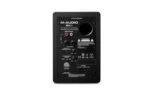 Громкоговоритель M-AUDIO BX3 Черный Проводной 50 Вт цена и информация | Аудиоколонки | 220.lv