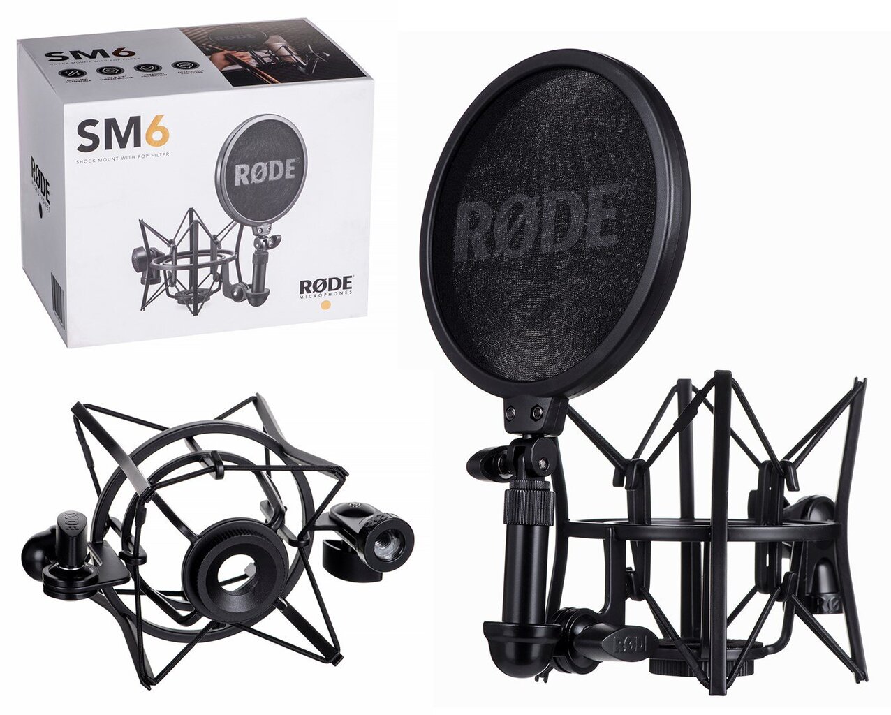 RØDE SM6 mikrofona daļa/piederums cena un informācija | Mikrofoni | 220.lv