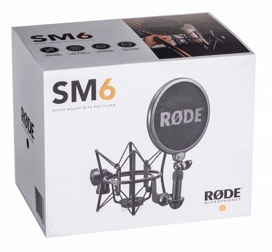 RØDE SM6 mikrofona daļa/piederums цена и информация | Mikrofoni | 220.lv