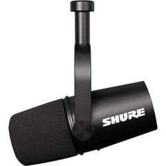 Микрофон Shure MV7-X Черный студийный микрофон цена и информация | Микрофоны | 220.lv