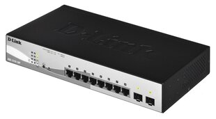 Интеллектуальный коммутатор D-link-10-port 10/100/1000 Gigabit PoE цена и информация | Коммутаторы (Switch) | 220.lv