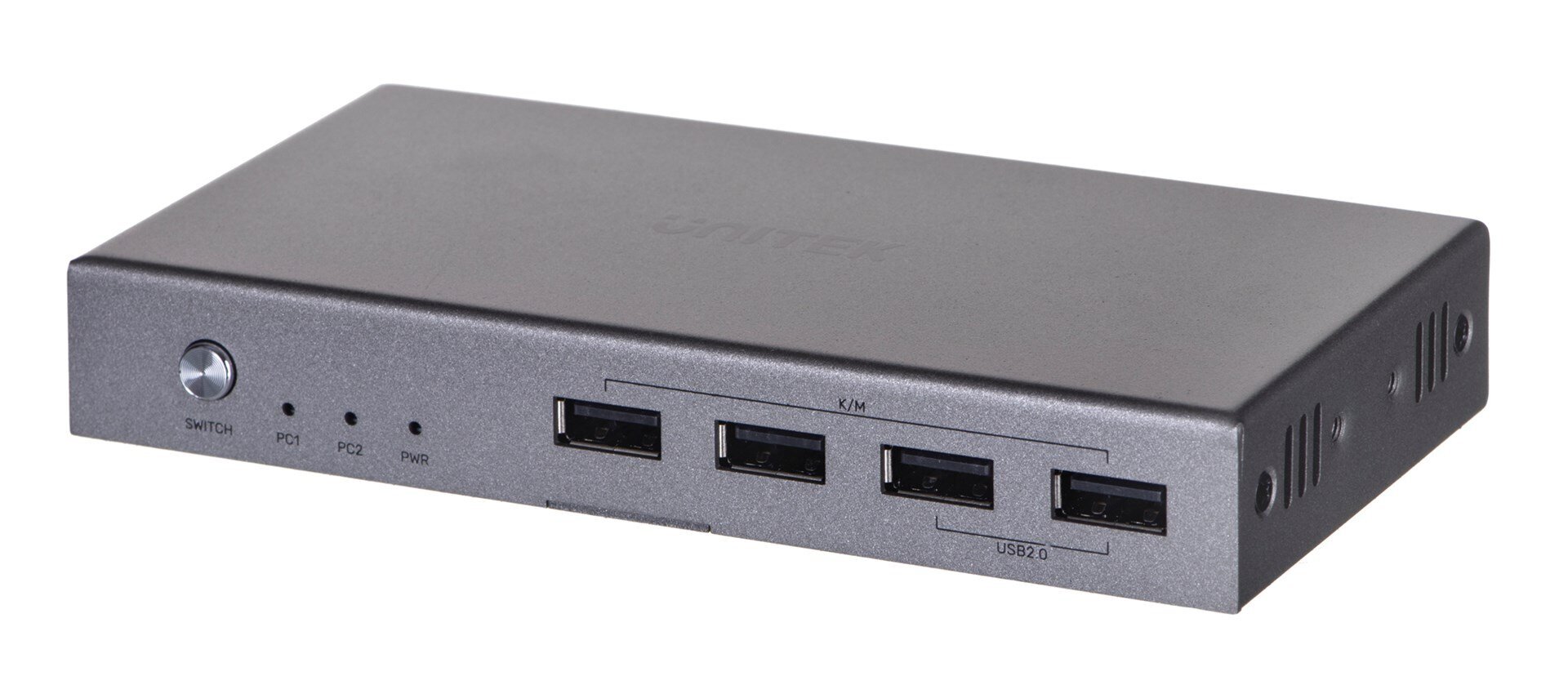 UNITEK KVM SLĒDZIS 2 IN, 1 OUT, 4K HDMI 2.0 + USB cena un informācija | Komutatori (Switch) | 220.lv