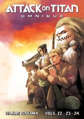 Attack on Titan Omnibus 8 (Vol. 22-24) cena un informācija | Fantāzija, fantastikas grāmatas | 220.lv