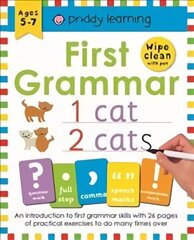 First Grammar: Wipe Clean Workbooks cena un informācija | Grāmatas mazuļiem | 220.lv