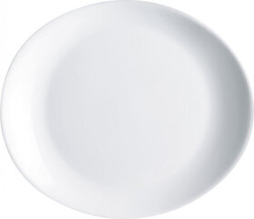 Šķīvis Luminarc Friends Time Gaļa Balts Stikls (30 x 26 cm) (24 gb.) cena un informācija | Trauki, šķīvji, pusdienu servīzes | 220.lv