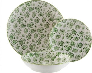 Набор посуды Versa Amada Зеленый Фарфор 18 Предметы цена и информация | Посуда, тарелки, обеденные сервизы | 220.lv