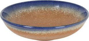 Bigbuy Home Dziļais šķīvis STONEWARE CARIBIAN 19 x 5 cm (Ø 19 x 5,5 cm) cena un informācija | Trauki, šķīvji, pusdienu servīzes | 220.lv