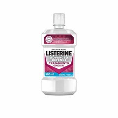 Mutes Skalošanas Līdzeklis Listerine Advanced Defence (500 ml) cena un informācija | Zobu pastas, birstes | 220.lv