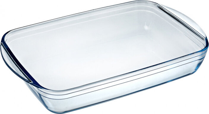 Pasniegšanas Plate Pyrex Classic 4,6 L 40,3 x 26,3 x 7,3 cm Caurspīdīgs Stikls (6 gb.) cena un informācija | Cepamais papīrs, trauki, formas | 220.lv