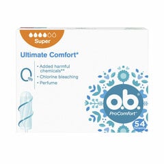 Super Tamponi Ob Procomfort 54 gb. cena un informācija | Tamponi, higiēniskās paketes, ieliktnīši | 220.lv