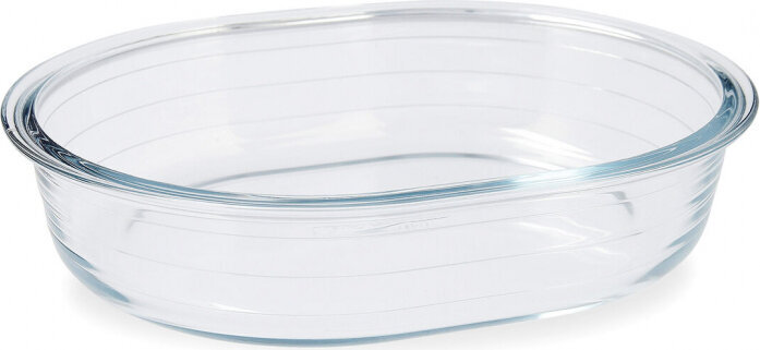 Pasniegšanas Plate Pyrex Classic Ovāls Caurspīdīgs Stikls 25 x 20 x 6 cm (6 gb.) cena un informācija | Cepamais papīrs, trauki, formas | 220.lv