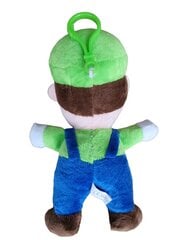 Mīkstā rotaļlieta/kulons Super Mario, Luigi, 18cm cena un informācija | Mīkstās (plīša) rotaļlietas | 220.lv