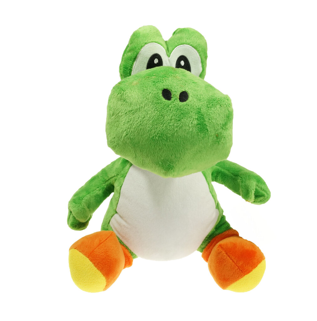 Mīkstās rotaļlietas Super Mario, Yoshi, 28 cm цена и информация | Mīkstās (plīša) rotaļlietas | 220.lv