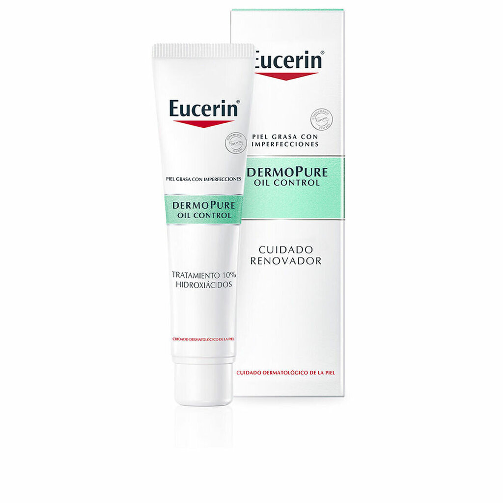 Līdzeklis Ādai ar Akni Eucerin Dermopure Oil Control (40 ml) cena un informācija | Serumi sejai, eļļas | 220.lv