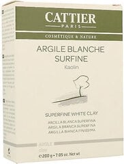 Baltais māls Cattier Super Fine White Clay, 200 g cena un informācija | Sejas maskas, acu maskas | 220.lv