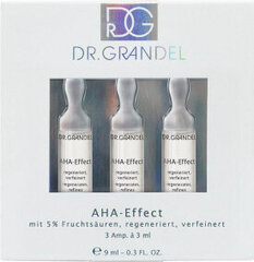 Sejas ampulas Dr. Grandel Dr Grandel Aha Effect, 3 x 3 ml цена и информация | Сыворотки для лица, масла | 220.lv