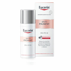 Крем для лица Eucerin Anti-Pigment Spf 30 цена и информация | Наносите на чистую кожу лица. Подержите около 10-15 минут и смойте водой. | 220.lv