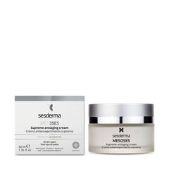 Pretnovecošanas sejas krēms Sesderma Mesoses Supreme Antiaging, 50 ml cena un informācija | Sejas krēmi | 220.lv