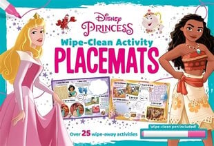 Disney Princess: Wipe-clean Activity Placemats цена и информация | Книги для малышей | 220.lv