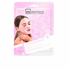 Sejas maska IDC Institute Bubble Sheet Mask cena un informācija | Sejas maskas, acu maskas | 220.lv