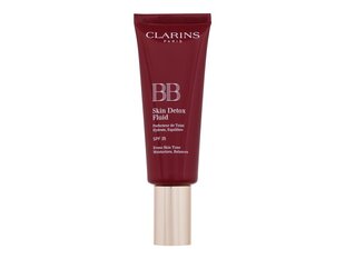 BB sejas krēms Clarins BB Skin Detox Fluid SPF 25 00 Fair, 45 ml cena un informācija | Sejas krēmi | 220.lv