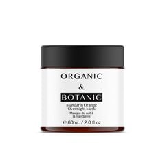 Sejas maska Organic & Botanic Mandarin Orange (60 ml) cena un informācija | Sejas maskas, acu maskas | 220.lv