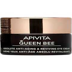 Антивозрастной крем для области вокруг глаз Apivita Queen Bee Bосстанавливающий (15 ml) цена и информация | Сыворотки, кремы для век | 220.lv