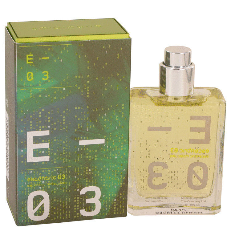 Tualetes ūdens Escentric Molecules EDT Molecule 03 sievietēm (30 ml) cena un informācija | Sieviešu smaržas | 220.lv