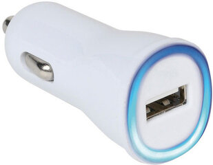 Vivanco car charger USB 2.1A, white (36257) цена и информация | Зарядные устройства для телефонов | 220.lv