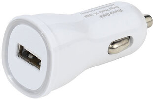 Vivanco car charger USB 2.1A, white (36257) цена и информация | Зарядные устройства для телефонов | 220.lv