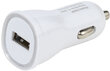 Auto lādētājs Vivanco USB 2.1A, Balts (36257) cena un informācija | Lādētāji un adapteri | 220.lv