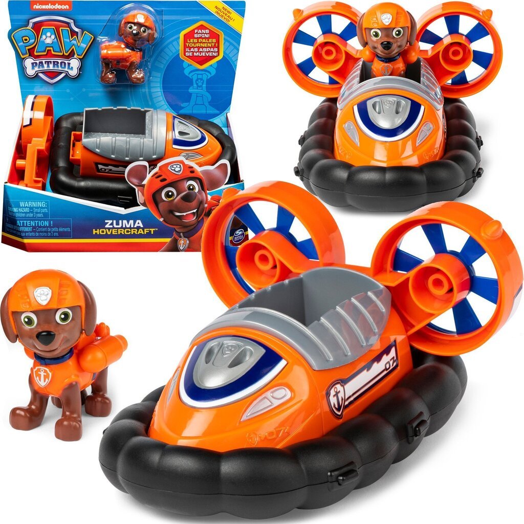 Paw Patrol Zuma figūra un gaisa kuģis цена | 220.lv