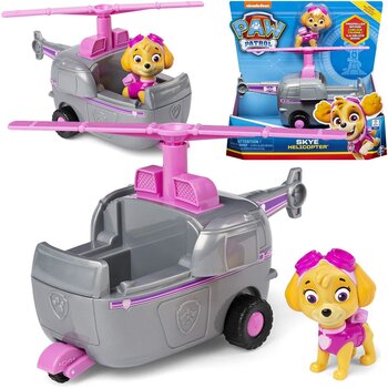 Spin Master Paw Patrol Helikoptera un Skye figūriņu komplekts cena un informācija | Rotaļlietas zēniem | 220.lv