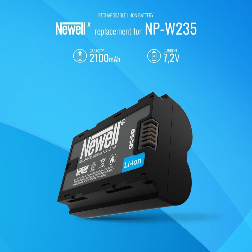 Newell Fuji NP-W235 цена и информация | Akumulatori fotokamerām | 220.lv