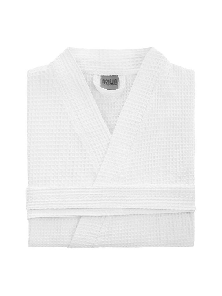 SPIIN Peldkostīms Unisex Kimono Kokvilna A619 balts цена и информация | Sieviešu halāti | 220.lv