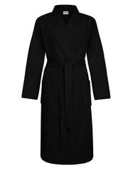 SPIIN Peldkostīms Unisex Kimono Kokvilna A619 melns cena un informācija | Sieviešu halāti | 220.lv
