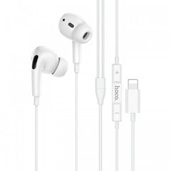 HOCO M1 Pro stereo vadu austiņas ar mikrofonu Apple ierīcēm, baltas цена и информация | Bluetooth-гарнитуры | 220.lv