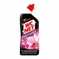 Очиститель Wc Net Gel Crystal Pink туалет Цветастый 750 ml цена и информация | Очистители | 220.lv