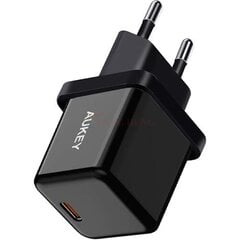 AUKEY PA-F5 OEM Minima Настенное зарядное устройство 1x USB-C Power Delivery 3.0 20 Вт цена и информация | Зарядные устройства для телефонов | 220.lv