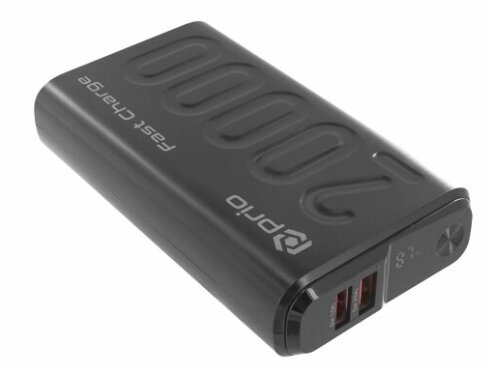 Prio Power Banka Universāla Ārējas Uzlādes Baterija 22.5W SCP/ 20W PD / QC3.0 / 20000 mAh cena un informācija | Lādētāji-akumulatori (Power bank) | 220.lv