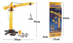 Tālvadības būvniecības celtnis 55 cm cena un informācija | Rotaļlietas zēniem | 220.lv