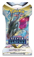 Игра Pokemon TCG - Sword & Shield Silver Tempest Sleeved Booster цена и информация | Настольная игра | 220.lv