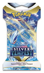 Игра Pokemon TCG - Sword & Shield Silver Tempest Sleeved Booster цена и информация | Настольная игра | 220.lv