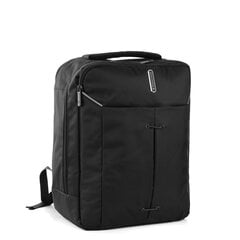 Ручная кладь-рюкзак-Ironik-M-черный цена и информация | Рюкзаки и сумки | 220.lv